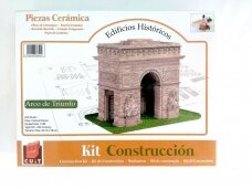 CUIT - Комплект cборная керамическая модель здания - Триумфальная арка, (París, France) 1/180, 3.651