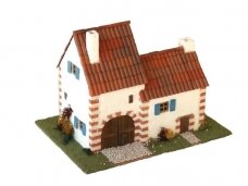 CUIT - Surenkamas Keraminio pastato modelis - Tipiškas Čekijos namas, 1/87, 3.529