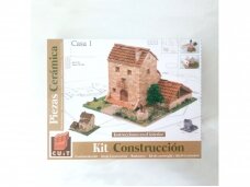 CUIT - Комплект cборная керамическая модель здания - Сельский дом 1, 1/87, 3.511