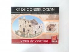 CUIT - Ceramic Building Model kit -  House with well, 1/60, 3.602