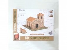 CUIT - Комплект cборная керамическая модель здания - Церковь Монторталь 1/60, 3.613