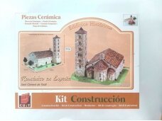 CUIT - Комплект cборная керамическая модель здания - Церковь Сан-Климент-де-Тауль (Lleida, Spain), 1/80, 3.625