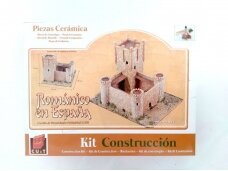 CUIT - Surenkamas Keraminio pastato modelis - Torrelobaton pilis, (Valladolid, Spain) 1/125, 3.641