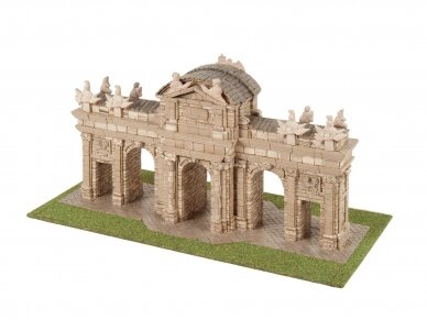 CUIT - Keramikas ēku modeļu komplekts - Puerta de Alcala vārti (Madrid, Spain), 1/150, 3.629 2