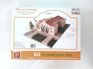 CUIT - Ceramic Building Model kit - The Alamo (San Antonio, Texas), 1/100, 3.630 CUIT - Ceramic Building Model kit - The Alamo (San Antonio, Texas), 1/100, 3.630