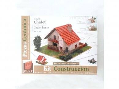CUIT - Ceramic Building Model kit - Chalet "Mini", 1/50, 3.501 CUIT - Ceramic Building Model kit - Chalet "Mini", 1/50, 3.501