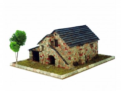 CUIT - Ceramic Building Model kit -  Rural House of Huesca, 1/60, 3.605 3