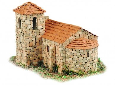 CUIT - Keramikas ēku modeļu komplekts - Montortālas baznīca 1/60, 3.613 2