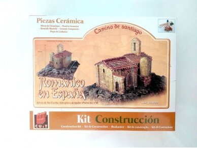 CUIT - Ceramic Building Model kit - Santa Cecilia hermitage (Palencia, Spain), 1/80, 3.623 CUIT - Ceramic Building Model kit - Santa Cecilia hermitage (Palencia, Spain), 1/80, 3.623