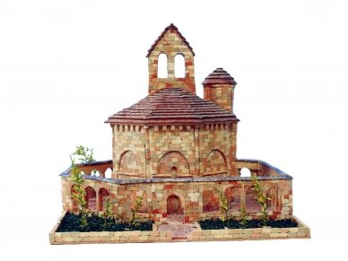 CUIT - Surenkamas Keraminio pastato modelis - Santa Maria de Eunate bažnyčia (Navarra Spain), 1/80, 3.622 2 CUIT - Surenkamas Keraminio pastato modelis - Santa Maria de Eunate bažnyčia (Navarra Spain), 1/80, 3.622 2