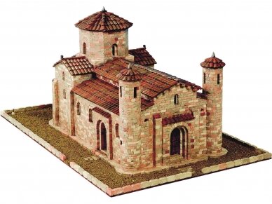 CUIT - Keraamiliste ehitusmudelite komplekt - San Martin de Frómista kirik (Palencia Spain), 1/80, 3.621 3 CUIT - Keraamiliste ehitusmudelite komplekt - San Martin de Frómista kirik (Palencia Spain), 1/80, 3.621 3
