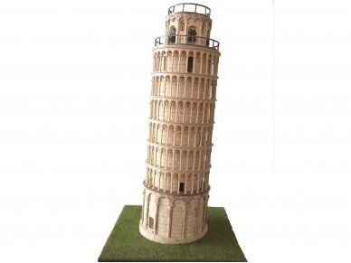 CUIT - Keraamiliste ehitusmudelite komplekt - Pisa torn, (Pisa, Italy) 1/165, 3.653 2