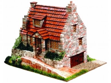 CUIT - Комплект cборная керамическая модель здания - Дом Старый Коттедж, 1/87, 3.525 3