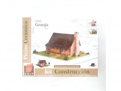 CUIT - Комплект cборная керамическая модель здания - Ферма "Мини", 1/50, 3.504