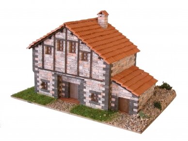 CUIT - Keraamiliste ehitusmudelite komplekt - Tüüpiline maja Cantabria, 1/87, 3.505 3