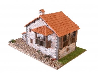 CUIT - Keraamiliste ehitusmudelite komplekt - Tüüpiline maja Cantabria, 1/87, 3.505 2