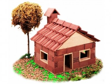 CUIT - Surenkamas Keraminio pastato modelis -  Mažas namelis, 1/60, 3.403 1