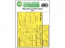 ASK - Sikorsky CH-54A Tarhe one-sided express fit mask for ICM, 1/35, 200M35006