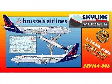 Daco - Boeing 737-400 Plastic Kit Brussels Airlines, 1/144, SKY144-04B