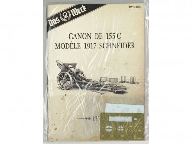 Das Werk - French Schneider 155mm C17S howitzer France, USA, Spain, Germany, 1/35, 35022 10