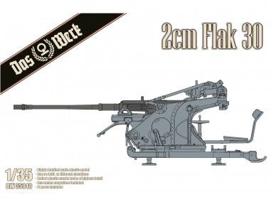 Das Werk - 2cm Flak 30, 1/35, 35040 Das Werk - 2cm Flak 30, 1/35, 35040