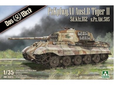 Das Werk - PzKpfwg. VI Ausf.B Tiger II (Kingtiger), 1/35, 35013