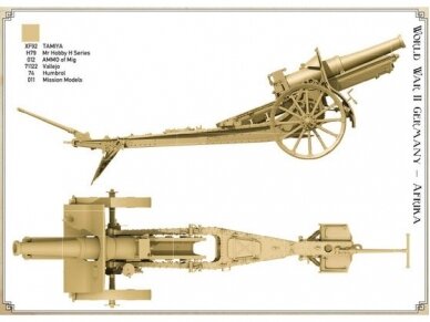 Das Werk - French Schneider 155mm C17S howitzer France, USA, Spain, Germany, 1/35, 35022 4