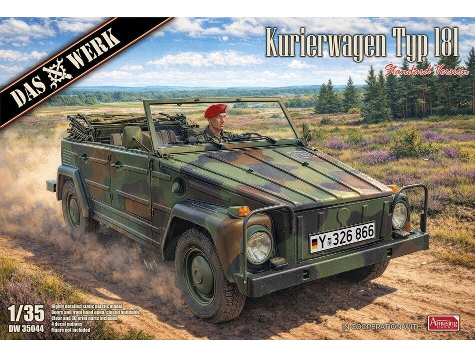 Das Werk - Kurierwagen 181 Standard Version, 1/35, 35044