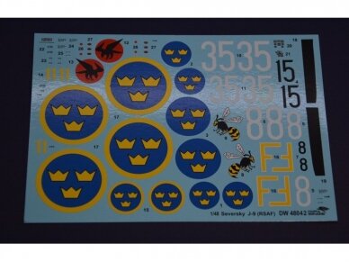 Dora Wings - Seversky J9 (RSAF), 1/48, 48042 2 Dora Wings - Seversky J9 (RSAF), 1/48, 48042 2