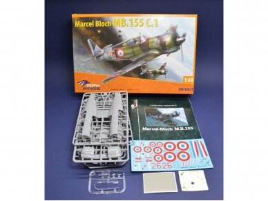 Dora Wings - Marcel-Bloch MB.155С.1, 1/48, 48021 1