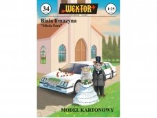 Wektor - White limousine, 1/25, WEK34