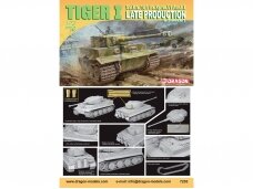 Dragon - Tiger I Sd.Kfz. 181 Ausf. E Late Production w/Zimmerit, 1/72, 7203