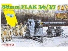 Dragon - 88mm FLAK 36/37 2 in 1, 1/35, 6923