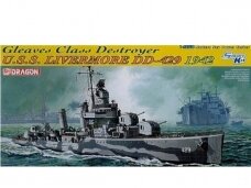 Dragon - Gleaves Class Destroyer USS Livermore DD-429 (1942), 1/350, 1027