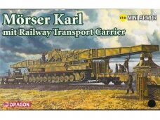 Dragon - Morser Karl mit Railway Transport Carrier, 1/144, 14132