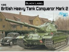 Dragon - British Heavy Tank FV214 Conqueror Mark 2 Black Label, 1/35, 3555