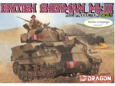 Dragon - British Sherman Mk.III Mid Production Sicily, 1/35, 6231