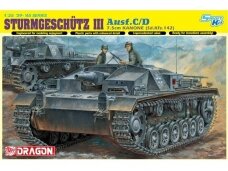 Dragon - Sturmgeschütz III Ausf C/D 7.5cm KANONE (SdKfz 142) w/Magic Track, 1/35, 6851