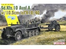 Dragon - Sd.Kfz. 10 Ausf. A w/le.FH.18/40, 1/35, 6939