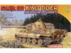 Dragon - Sd.Kfz. 182 King Tiger (Henschel Turret), 1/72, 7246