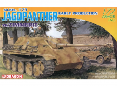 Dragon - Sd.Kfz. 173 Jagdpanther early production w/ Zimmerit, 1/72, 7241