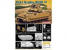 Dragon - M2A3 Bradley BUSK III w/3D Printed Parts, 1/72, 7678