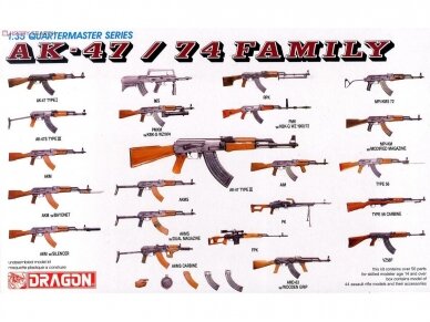 Dragon - AK-47 / 74 Family, 1/35, 3802