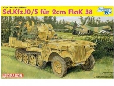 Dragon - Sd.Kfz.10/5 für 2cm FlaK 38, 1/35, 6676