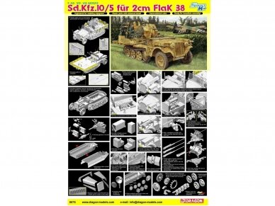 Dragon - Sd.Kfz.10/5 für 2cm FlaK 38, 1/35, 6676 1