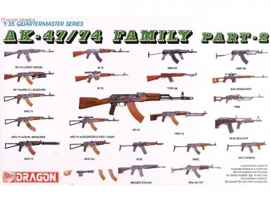 Dragon - AK-47/74 Family Part-2, 1/35, 3805