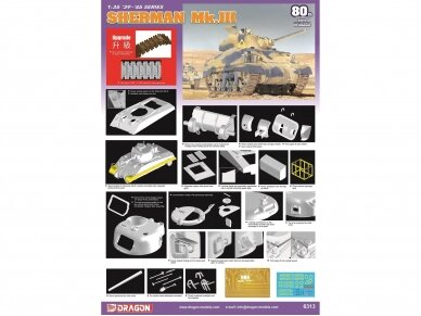 Dragon - Sherman Mk.III, 1/35, 6313 1 Dragon - Sherman Mk.III, 1/35, 6313 1