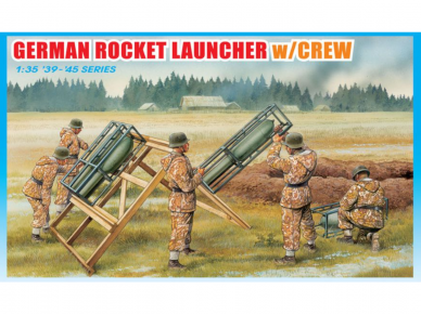 Dragon - German Rocket Launcher w/Crew, 1/35, 6509