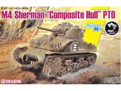 Dragon - M4 Sherman "Composite Hull" PTO, 1/35, 6740