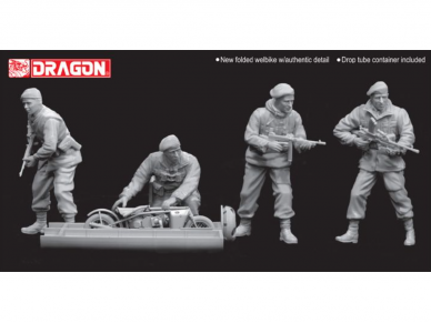 Dragon - 2nd SAS Regiment w/ Welbike and Drop Tube Container France 1944, 1/35, 6586 1